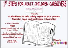 1ST STEPS FOR ADULT CHILDREN CAREGIVERS